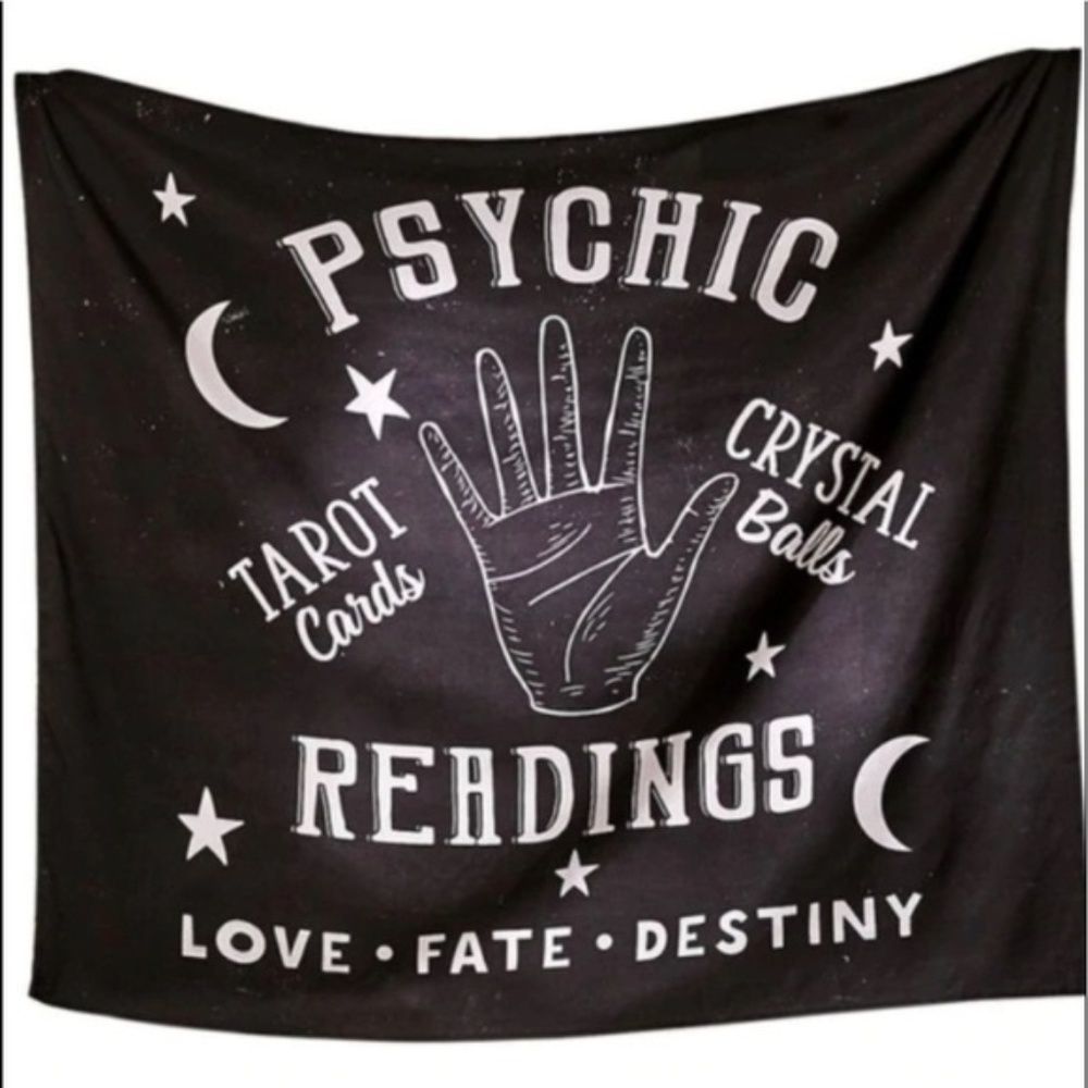 Fortune Teller Psychic Readings Wall Art Tapestry